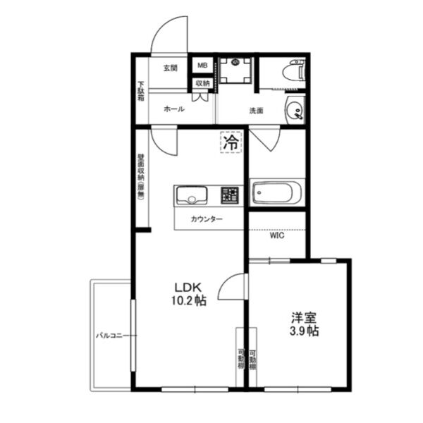 GRAN KOBELIA津門大箇町 303 間取り図