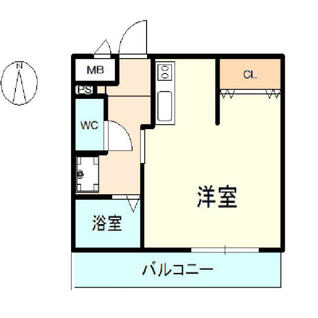 シュエット吉本 303 間取り図