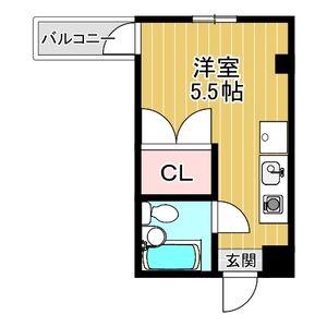スミケン西宮 202 間取り図