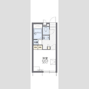 レオパレスメゾンドマルジュン 104 間取り図
