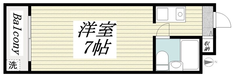 メゾン・ド・アヴニール 303 間取り図