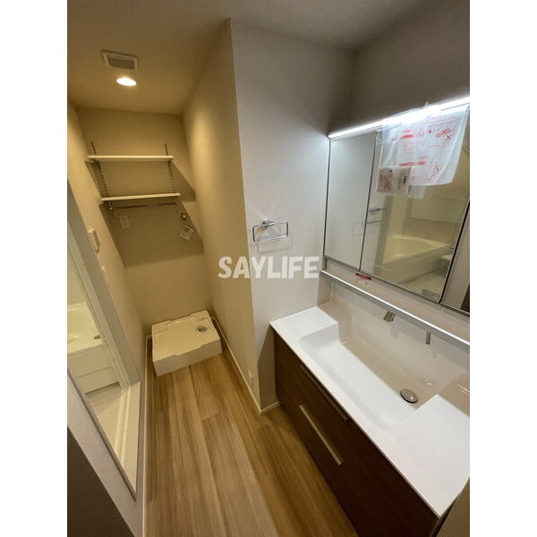 ブルーメ夙川 203 洗面所