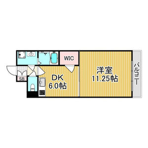 グレース門戸荘2 203 間取り図
