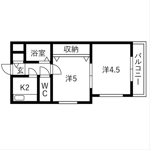 KSグランツ 203 間取り図