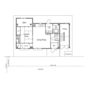 ベルガーデン 0101 間取り図