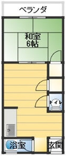 高木壮 204 間取り図