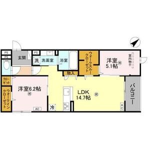 シーグレース浜甲子園 202 間取り