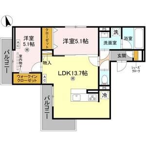 グラン アルベロ 301 間取り図