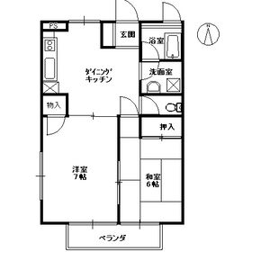 ブジュン苑 101 間取り図