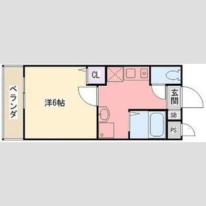 三記マンションIII 0301 間取り図