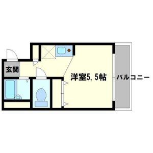 ベルガーデン 0303 間取り図
