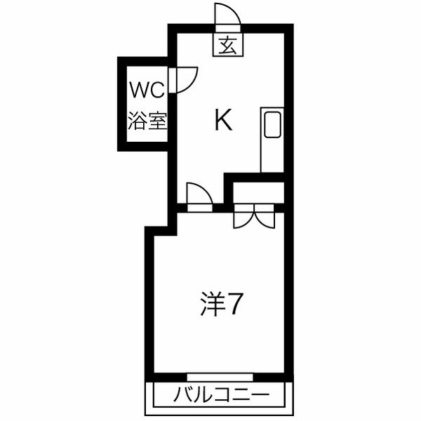Royale離宮西宮 107 間取り図