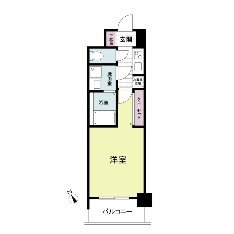 アーバングリーン甲子園 1002 間取り図