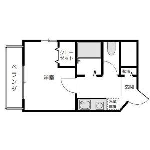 ステラハウス38 501 間取り図