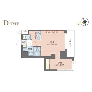 プレジオ武庫川ASIAN 0905 間取り図