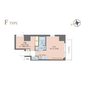 プレジオ武庫川ASIAN 0708 間取り図