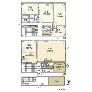 甲陽園目神山町戸建 0 間取り図
