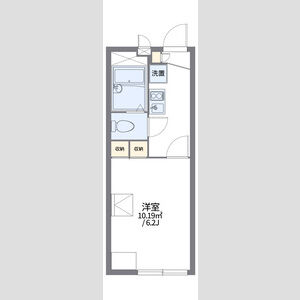 レオパレス苦楽園 101 間取り